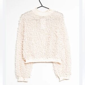 Zara fuzzy fluffy top